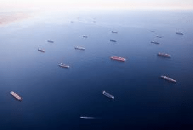 ship backlog in ports